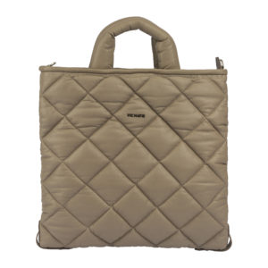 VIC MATIE BORSA  NAPPATY  305  DOVE_GREY LEATHER  BAGS
