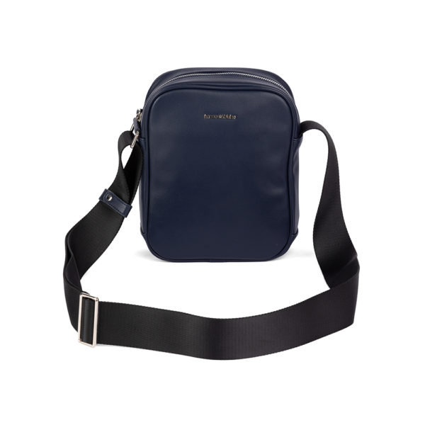 harmon&blaine Reported bag Grained Solid 001 Navy blue