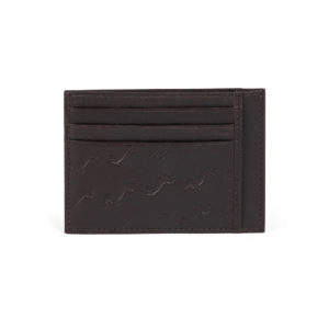 harmon&blaine Card case Blaine wallet 026 Dark Brown