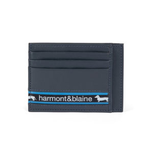 harmon&blaine Card case Lucky wallet 082 Navy blue