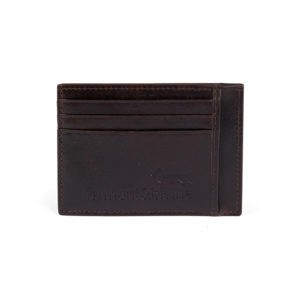 harmon&blaine Card case H&B wallet 026 Dark Brown