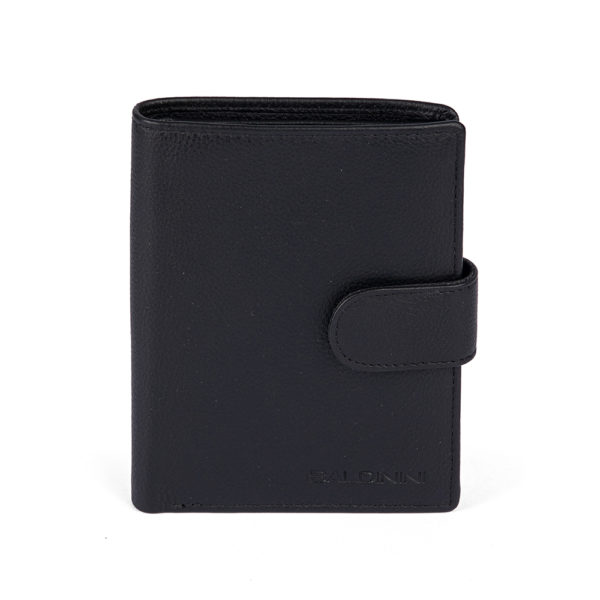 BALDININI Vertical wallet with 8 c/c and coin c