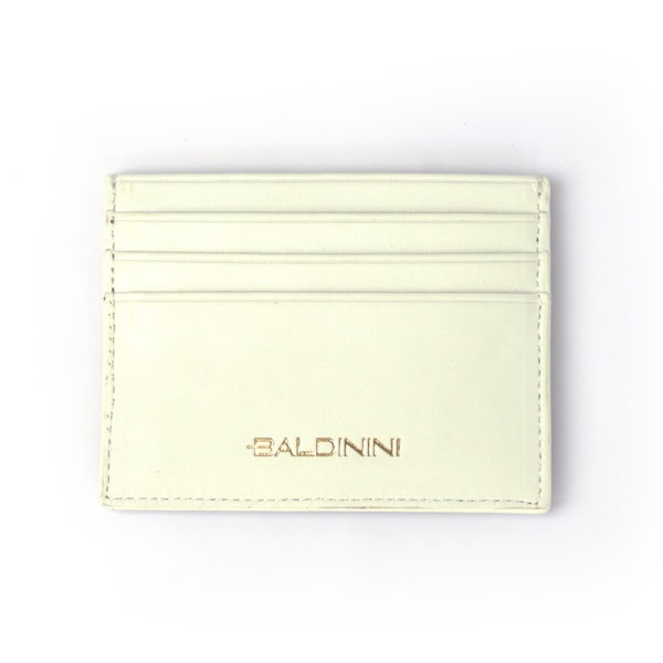 BALDININI Card case holder Monogram White